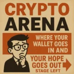 "Crypto Arena: Where YourWallet Goes In and Your Hope GoesOut Stage Left"