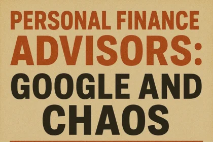 "Personal Finance Advisors: Google and Chaos Can Only Take You So Far"