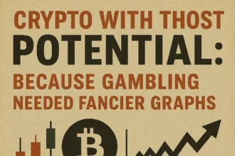 "Crypto With the Most Potential: Because Gambling Needed Fancier Graphs"