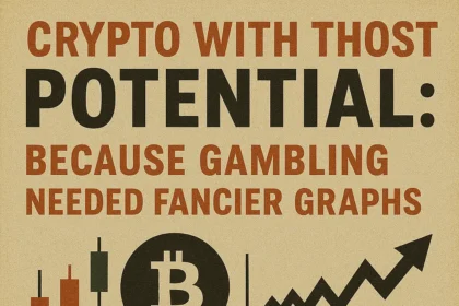 "Crypto With the Most Potential: Because Gambling Needed Fancier Graphs"