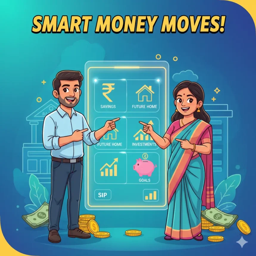 Best Wealth Plan for Couples Earning ₹1 Lakh to ₹2 Lakhs Monthly in India.