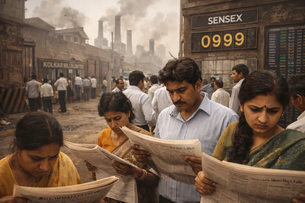 Indian economy under stress reflected in Sensex in 1990