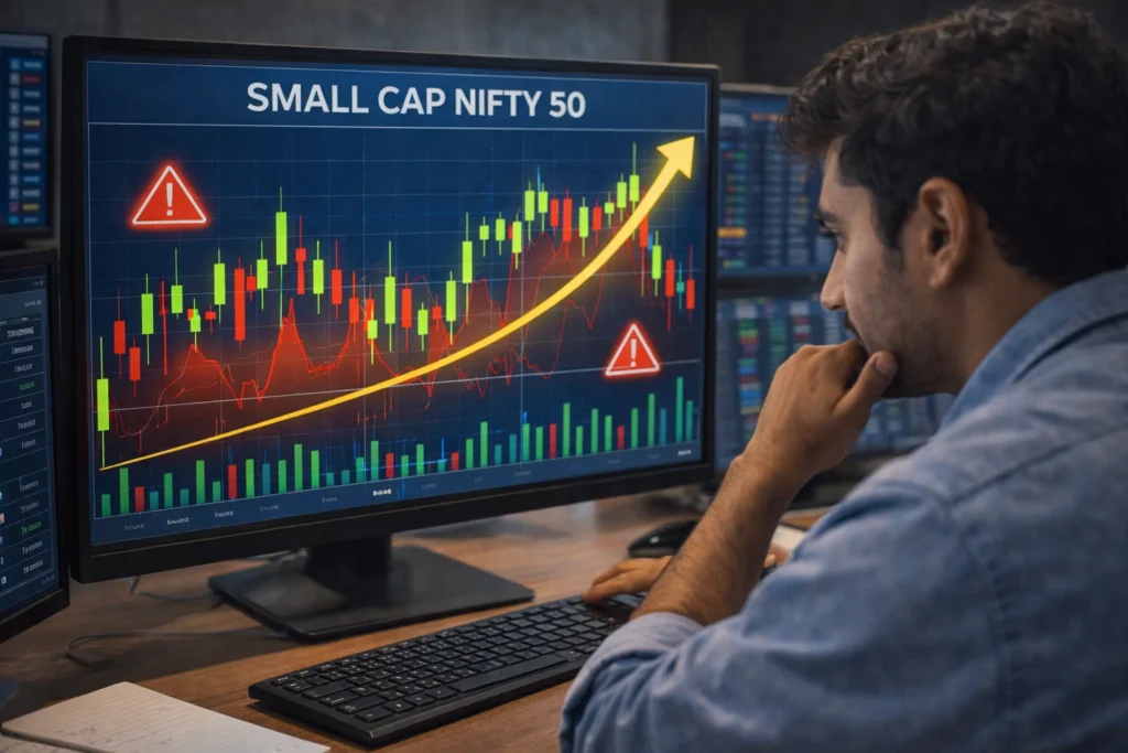 Risks of investing in small cap nifty 50 index