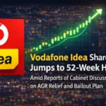 Vodafone Idea share price jumps to 52-week high amid reports of Cabinet discussion on AGR relief and bailout plan.