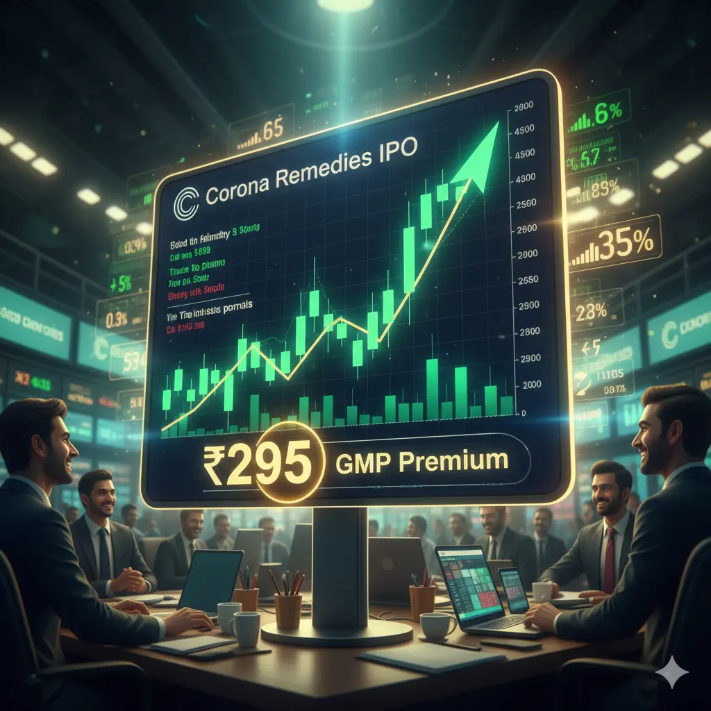 Corona Remedies IPO allotment status check guide with GMP and listing expectations.
