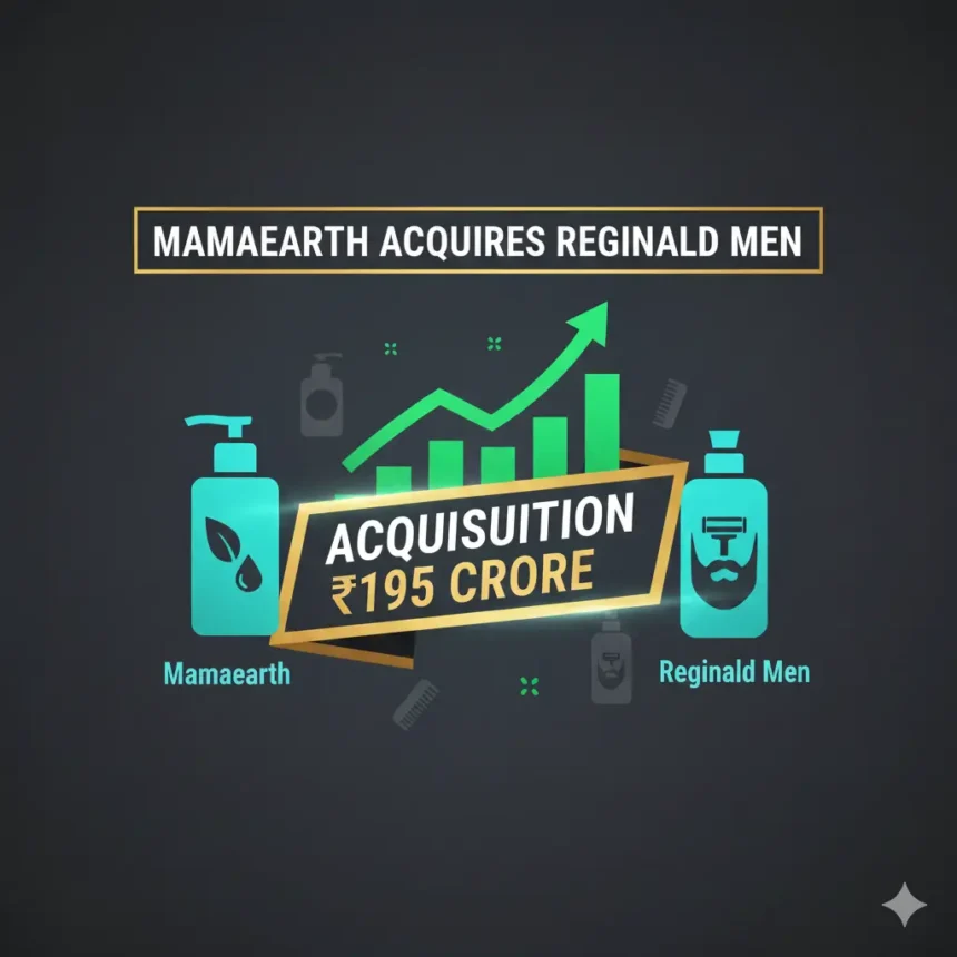 Mamaearth-acquires-reginald men-for-195-cr