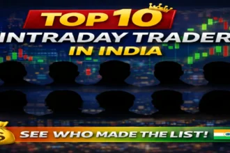 Indian intraday traders analysing stock charts during market hours