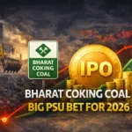 Bharat Coking Coal Limited coal mining operations in Jharkhand showing heavy machinery and open-cast mines ahead of the Bharat Coking Coal IPO 2026.