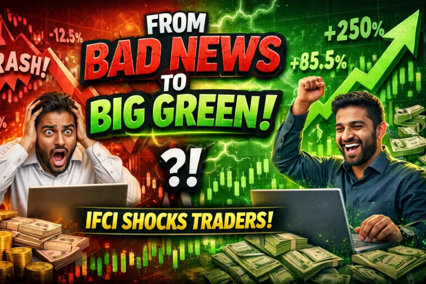 From Bad News to Big Green: IFCI Shocks Traders