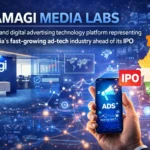 Amagi Media Labs office and digital advertising technology platform representing India’s fast-growing ad-tech industry ahead of its IPO.