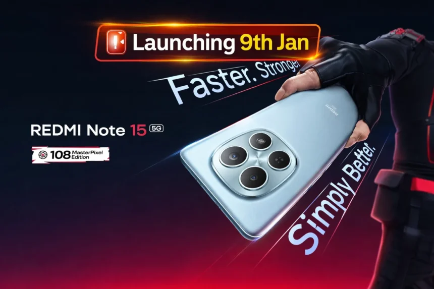 Redmi Note 15 smartphone expected design and display upgrades