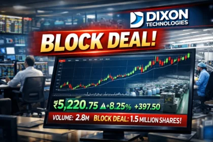 Promoter likely to sell up to 5.8 percent stake in Dixon Technologies via block deal.