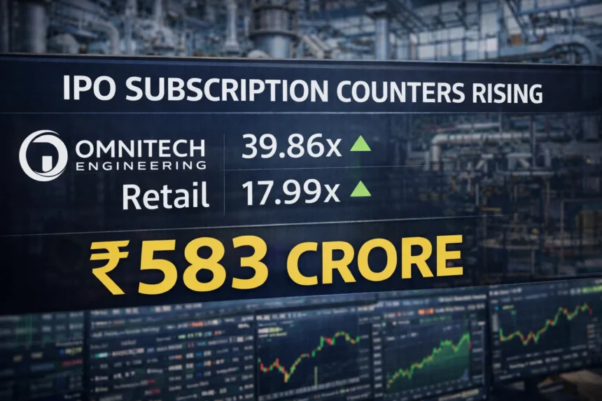 Omnitech Engineering ₹583 crore IPO opens for subscription.