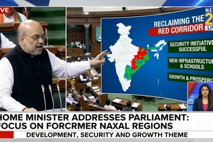 Amit Shah says India is now Naxal-free after dismantling Maoist leadership.