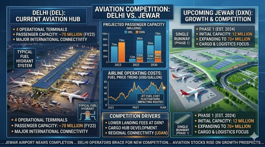 Delhi Airport Flags VAT Risk as Jewar Opens.