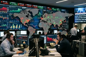 Global markets outlook shows uncertainty after Q1 volatility.