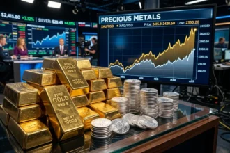 Gold and silver prices rebound in global commodity markets