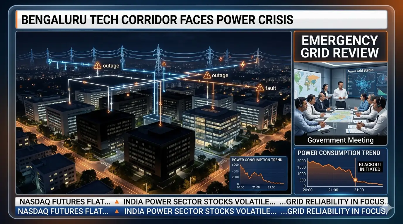 Power outages at Intel Bengaluru campus trigger Karnataka government action.