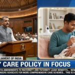 Raghav Chadha advocates legal right to paternity leave in India.