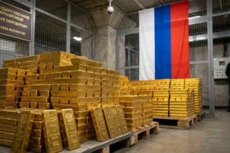 Russia selling gold reserves after 25 years to fund budget deficit.
