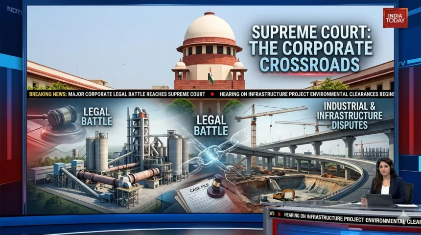 Vedanta approaches Supreme Court against Adani Group’s Jaypee asset plan.