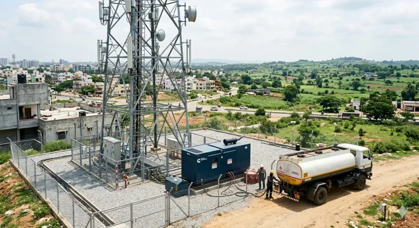 diesel supply telecom towers.