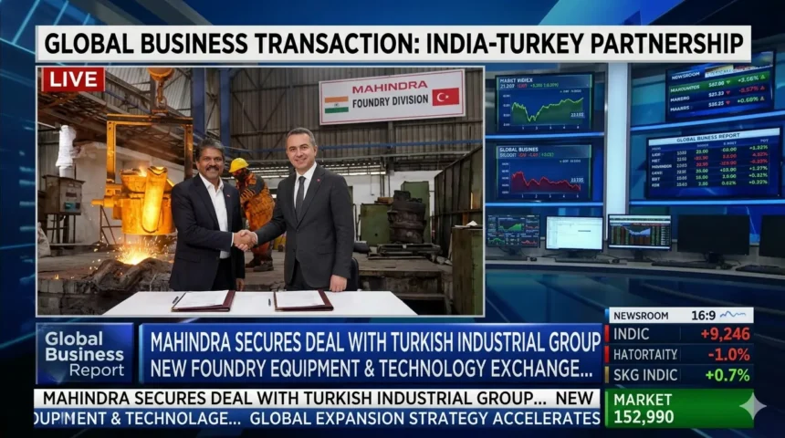 Mahindra & Mahindra to divest stake in Erkunt Foundry.