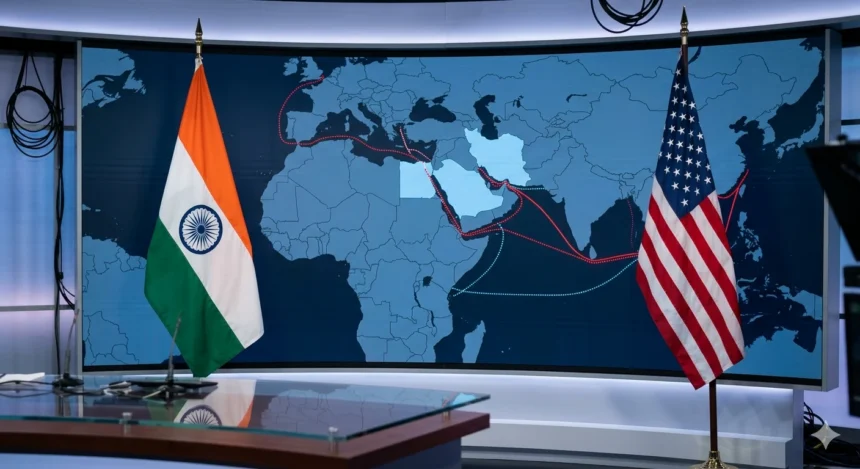 Modi Trump call Iran war.