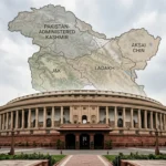 India Delimitation Bill PoK map