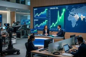 stock market today India charts