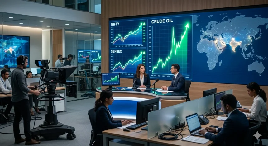 stock market today India charts