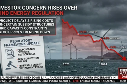 Suzlon and Inox Wind stocks face pressure after stricter CERC norms.